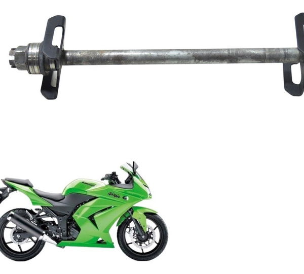Eixo Roda Traseira Kawasaki Ninja 250 R 08-12 Original