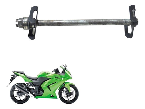 Eixo Roda Traseira Kawasaki Ninja 250 R 08-12 Original