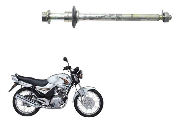 Eixo Roda Dianteira Yamaha Ybr 125 K 06-08 Original