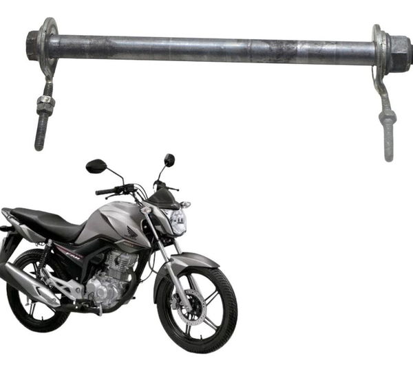 Eixo Roda Traseira Honda Cg 160 Fan 16-22 Original