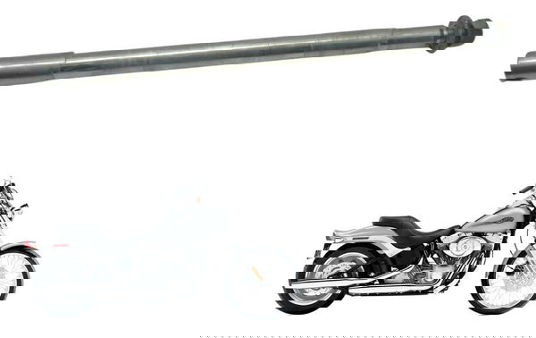 Eixo Roda Dianteira Harley Softail Fx 1450 04-05 Original