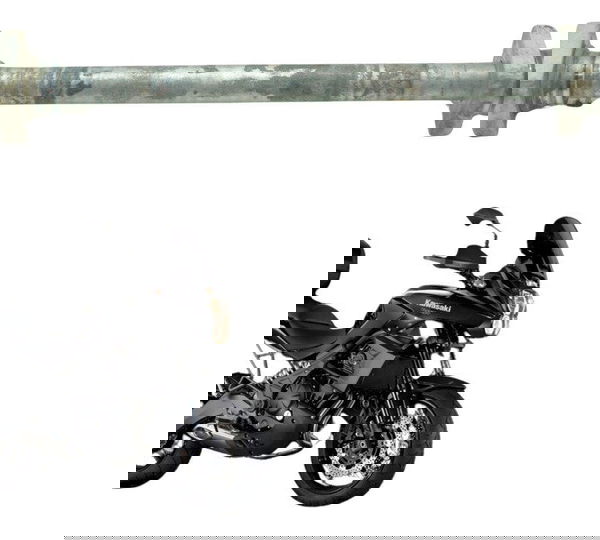 Eixo Roda Traseira Kawasaki Versys 650 10-14 Original