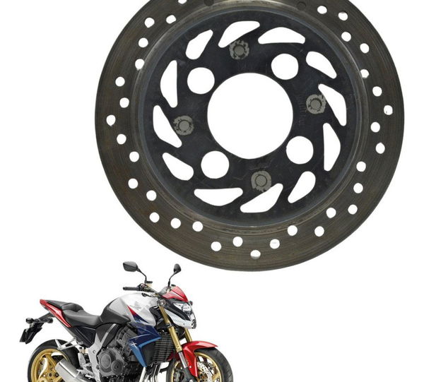 Disco Freio Traseiro Esq C/ Detalhes Honda Cb 1000 R 11-16
