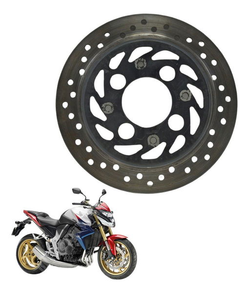 Disco Freio Traseiro Esq C/ Detalhes Honda Cb 1000 R 11-16