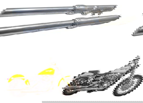 Par Bengalas Completas Harley Dyna Fxdc 2013 Original