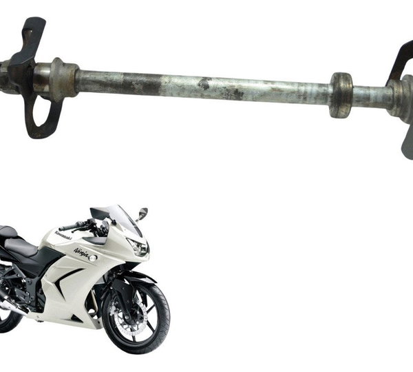 Eixo Roda Traseira Kawasaki Ninja 250 R 08-12 Original