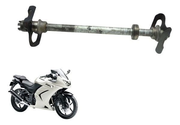 Eixo Roda Traseira Kawasaki Ninja 250 R 08-12 Original