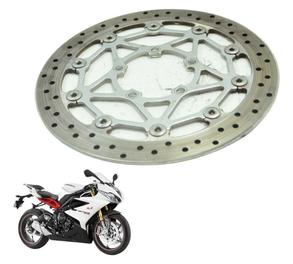 Disco Freio Dianteiro Triumph Daytona 675r 13-16 Original