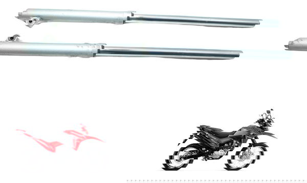 Par Bengalas C/ Detalhes Honda Nxr Bros 160 15-23 Original
