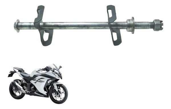 Eixo Roda Traseira Kawasaki Ninja 300 13-18 Original