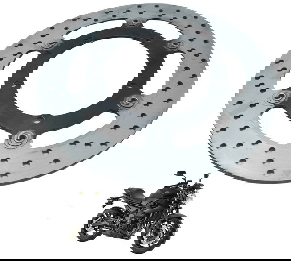 Disco Freio Dianteiro 4,43mm Yamaha Xj6 N 10-12 Original