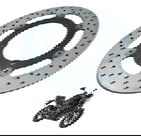 Disco Freio Dianteiro 4,43mm Yamaha Xj6 N 10-12 Original