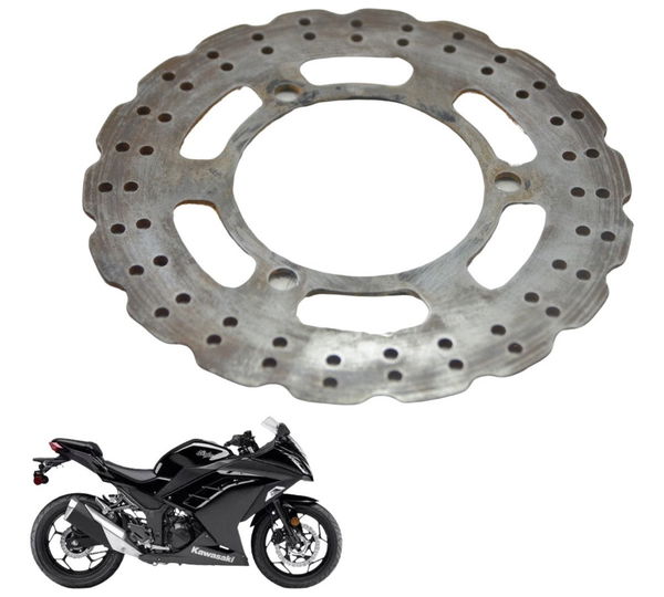 Disco Freio Traseiro C/ Avaria Kawasaki Ninja 300 13-18 Orig
