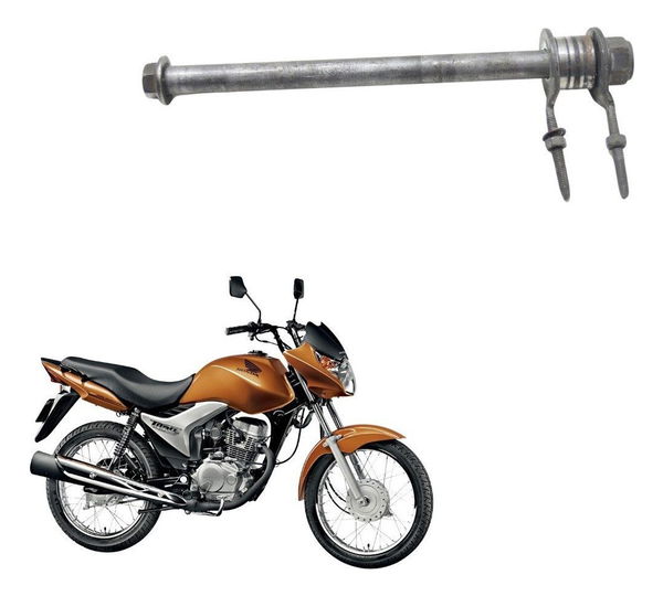 Eixo Roda Traseira Honda Cg 150 Es 2009 Original