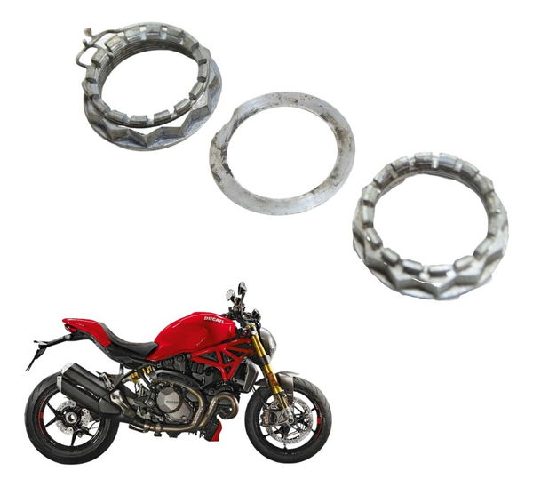Porca Eixo Roda Traseir Ducati Monster 1200 S 17-21 Original