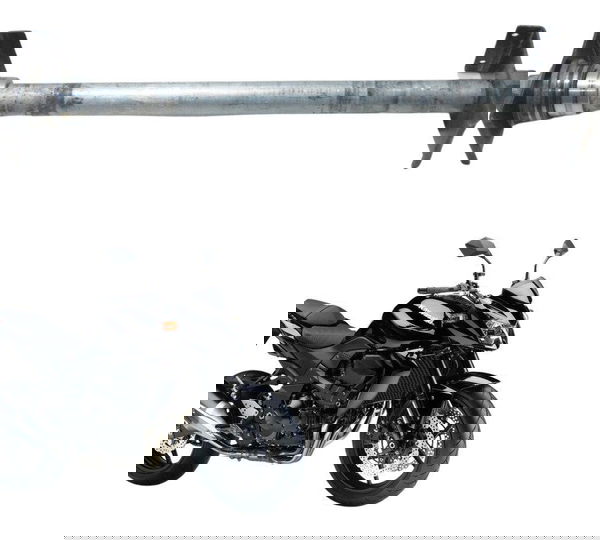 Eixo Roda Traseira Kawasaki Z 750 08-12 Original