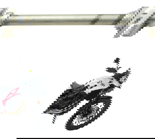 Eixo Roda Traseira Bmw F 700 Gs 2017 Original