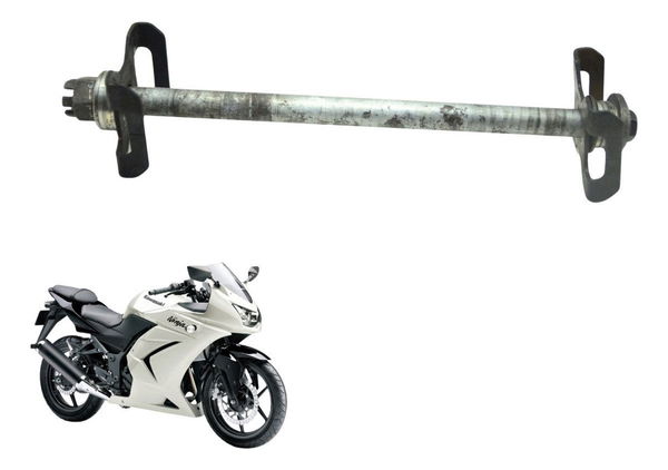 Eixo Roda Traseira Kawasaki Ninja 250 R 08-12 Original