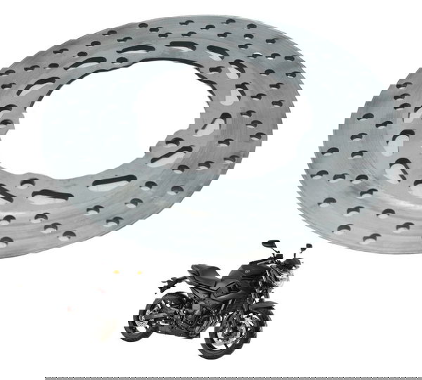 Disco Freio Traseiro 4,02mm Yamaha Xj6 N 10-12 Original