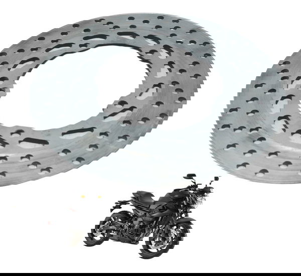 Disco Freio Traseiro 4,02mm Yamaha Xj6 N 10-12 Original Disco Freio Traseiro 4,02mm Yamaha Xj6 N 10-12 Original