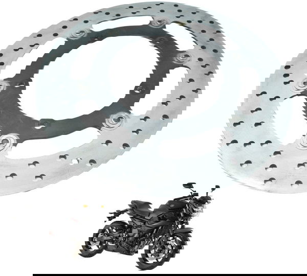 Disco Freio Dianteiro 4,65mm Yamaha Xj6 N 10-12 Original