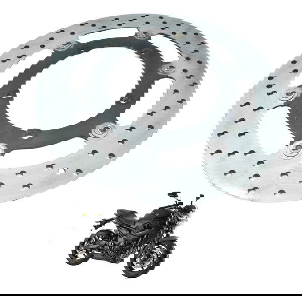 Disco Freio Dianteiro 4,65mm Yamaha Xj6 N 10-12 Original Disco Freio Dianteiro 4,65mm Yamaha Xj6 N 10-12 Original