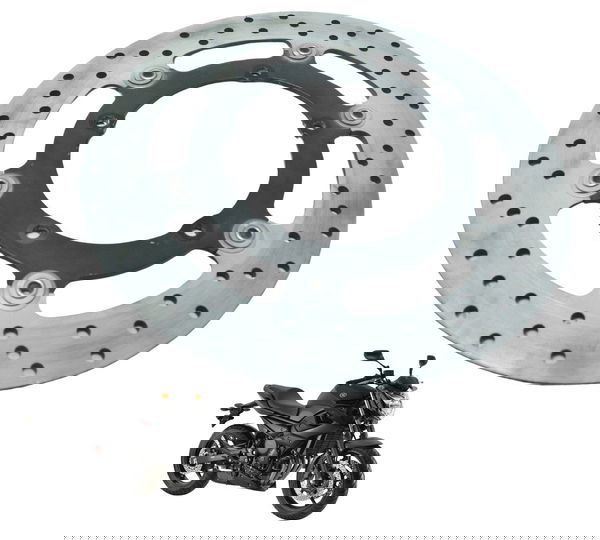 Disco Freio Dianteiro 4,44mm Yamaha Xj6 N 10-12 Original