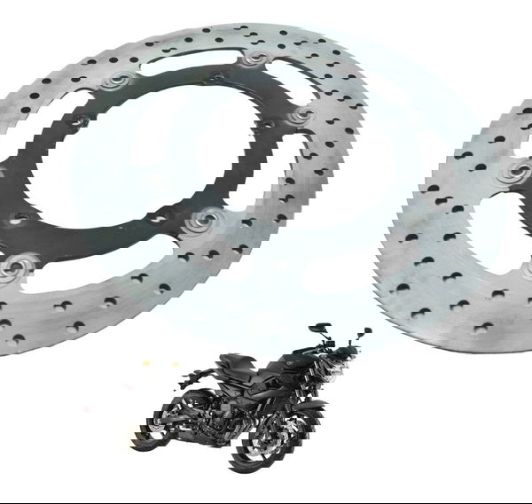 Disco Freio Dianteiro 4,44mm Yamaha Xj6 N 10-12 Original
