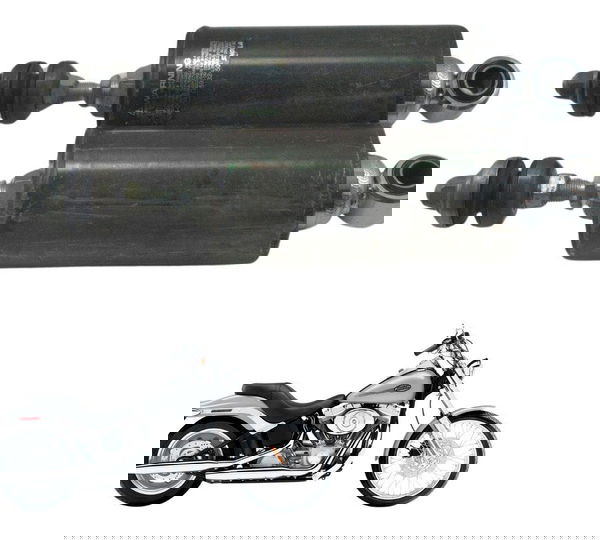 Par Amortecedor Tras Harley Softail Fx 1450 04-05 Original
