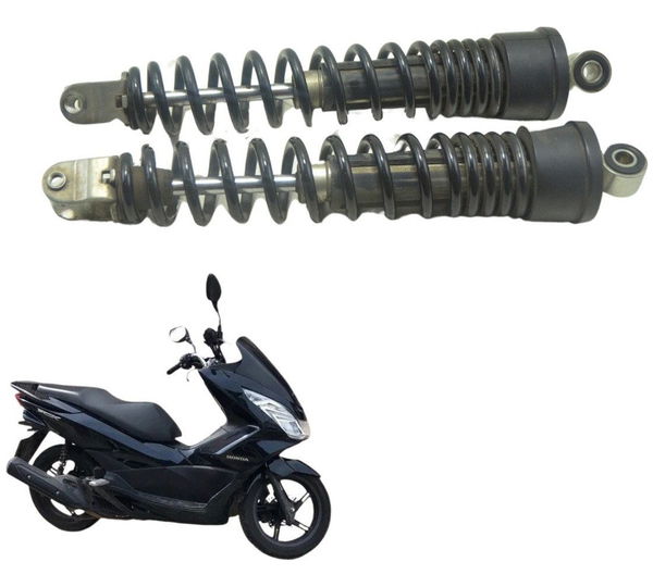 Par Amortecedor Traseiro Honda Pcx 150 16-18 Original