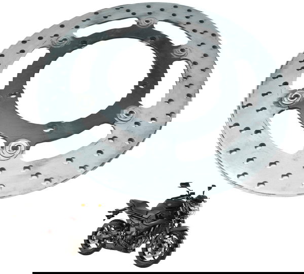 Disco Freio Dianteiro 4,32mm Yamaha Xj6 N 10-12 Original