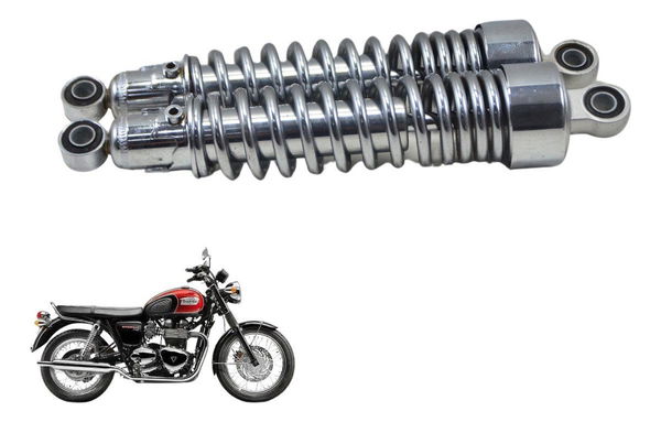 Par Amortecedor Traseiro Triumph Bonneville T100 13-15 Orig