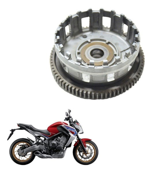 Campana Embreagem C/ Avaria Motor Honda Cb 600f Hornet 08-14