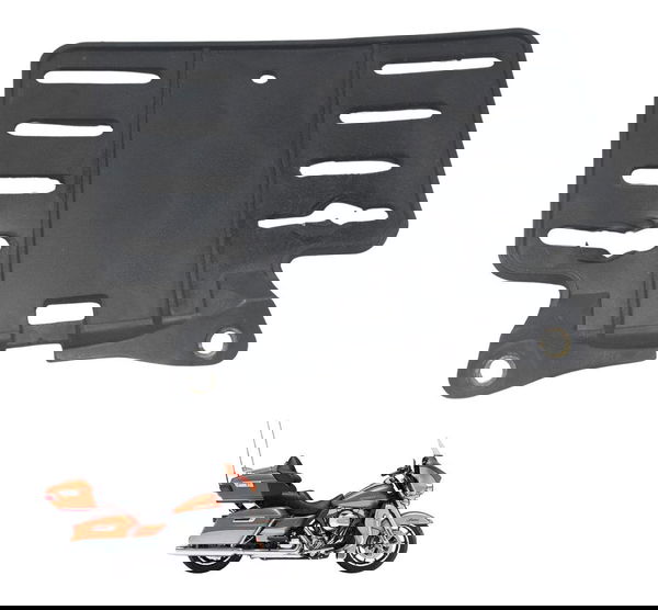 Suporte Placa C/ Avaria Harley Touring Electra Glide 14-17