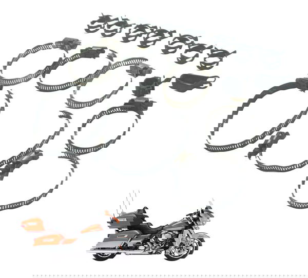 Kit Abraçadeira Diversas Harley Touring Electra Glide 14-17