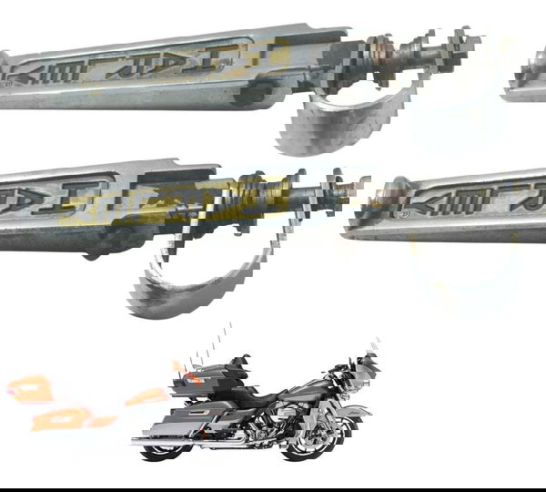 Par Pedaleira Descans Pés Harley Touring Electra Glide 14-17