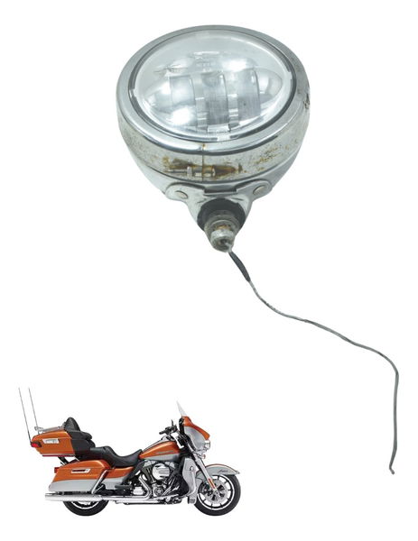 Farol Auxiliar C/ Detal Harley Touring Electra Glide 14-17