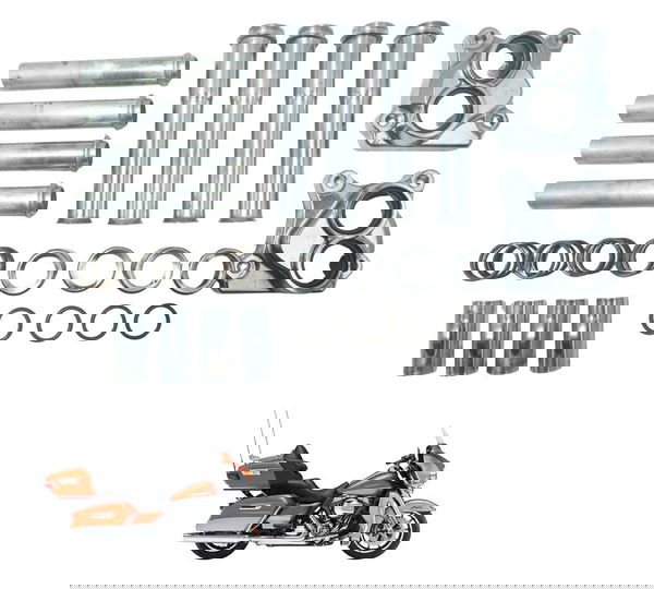 Jogo Capa Vareta Válvula Harley Touring Electra Glide 14-17