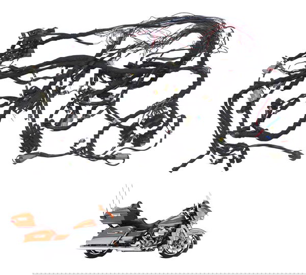 Chicote C/ Avaria Harley Touring Electra Glide 14-17 Orig