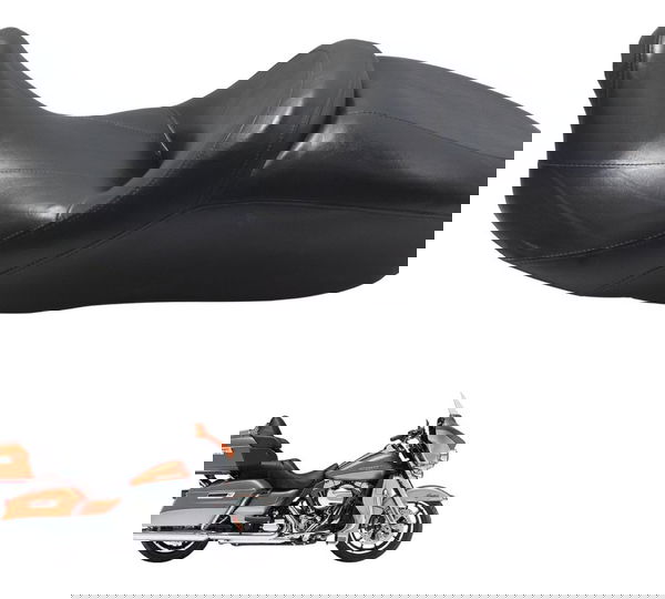 Banco C/ Detalhes Harley Touring Electra Glide 14-17 Orig