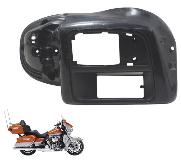 Carenagem Radiador Esq C/detal Harley Touring Electra Glide