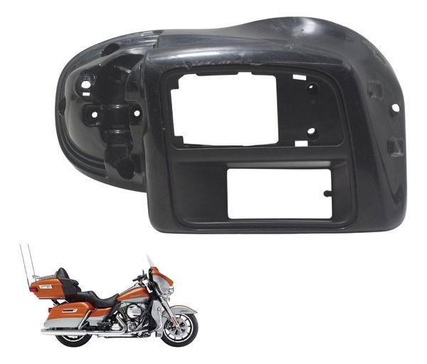 Carenagem Radiador Esq C/detal Harley Touring Electra Glide