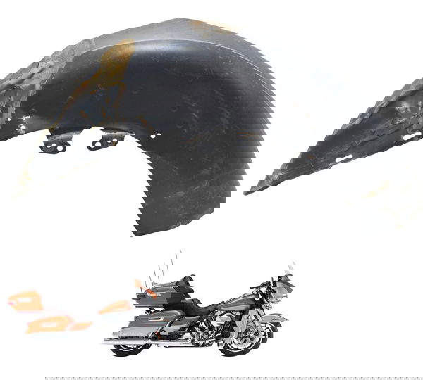 Paralama Diant C/ Avaria Harley Touring Electra Glide 14-17