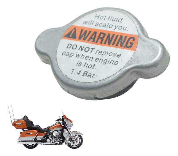 Tampa Radiador Harley Touring Electra Glide 14-17 Original