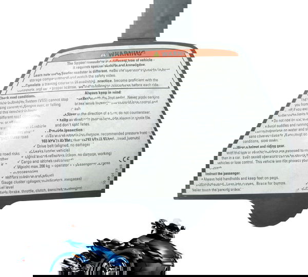 Tampa Capa Frontal Brp Can Am Spyder 990rs 08-09 Original