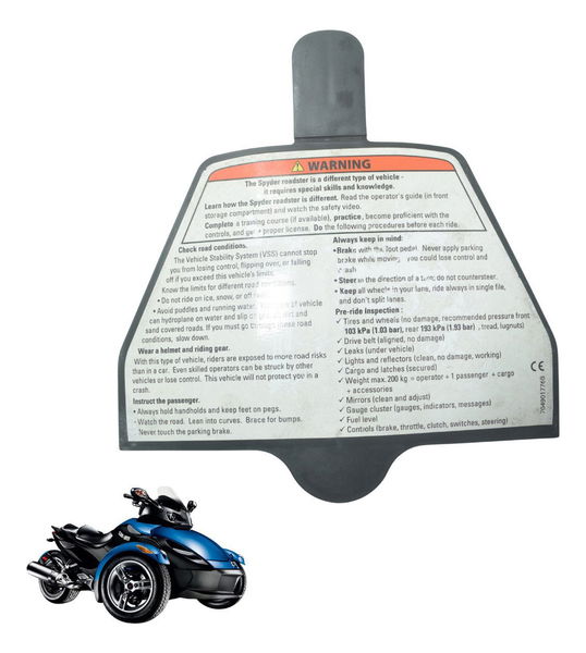 Tampa Capa Frontal Brp Can Am Spyder 990rs 08-09 Original