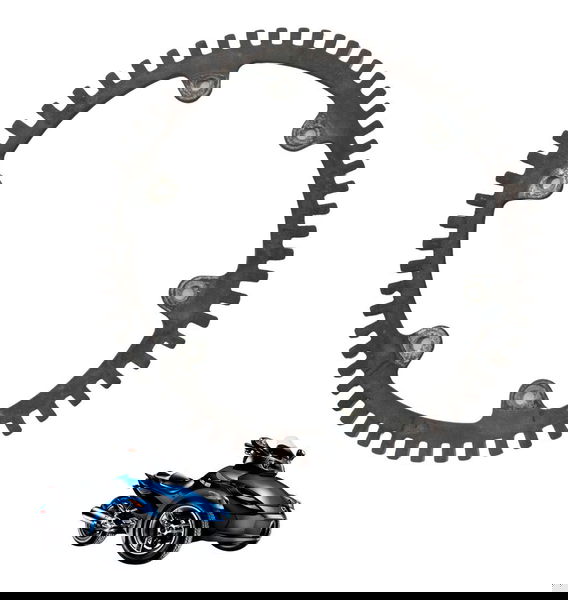 Roda Fônica Traseira Brp Can Am Spyder 990rs 08-09 Original