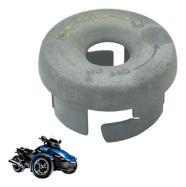 Tampa Chave Ignição C/detalhes Brp Can Am Spyder 990rs 08-09