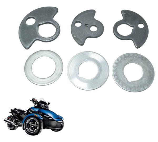 Jogo Travas Balanceiro Brp Can Am Spyder 990rs 08-09 Orig