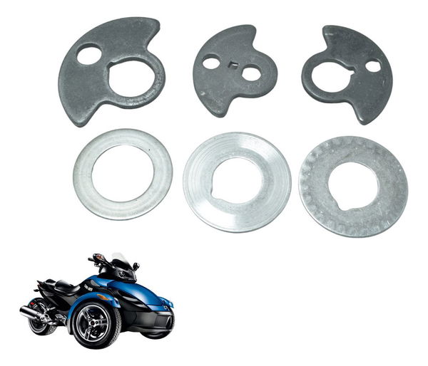 Jogo Travas Balanceiro Brp Can Am Spyder 990rs 08-09 Orig